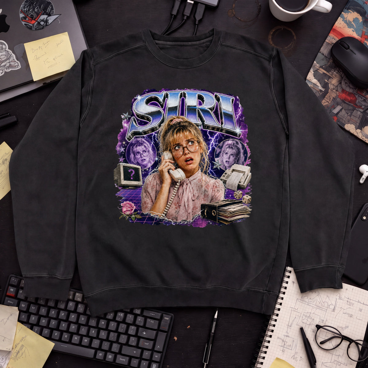 SIRI Sweatshirt — Black