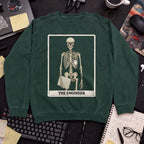 Skeleton Engineer Sweatshirt — Bottle Green