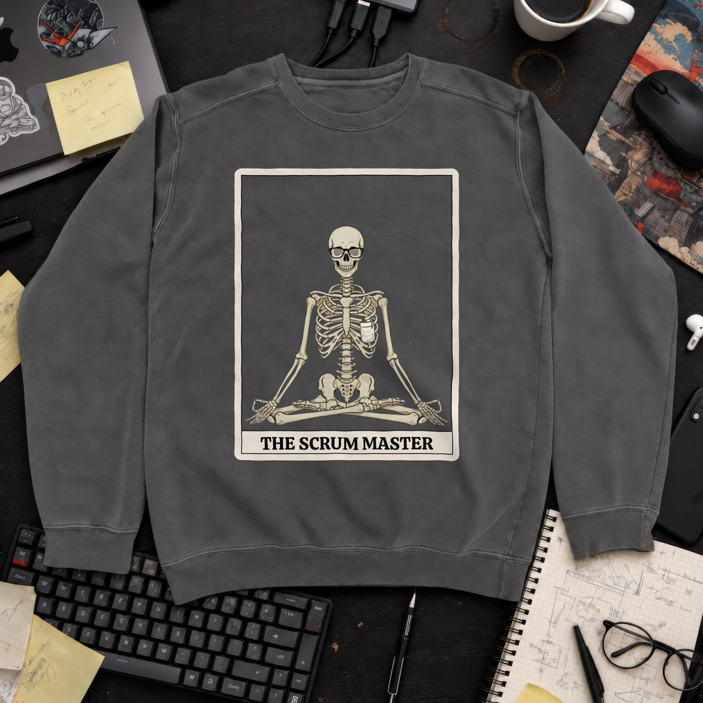Skeleton Scrum Master Sweatshirt — Pepper