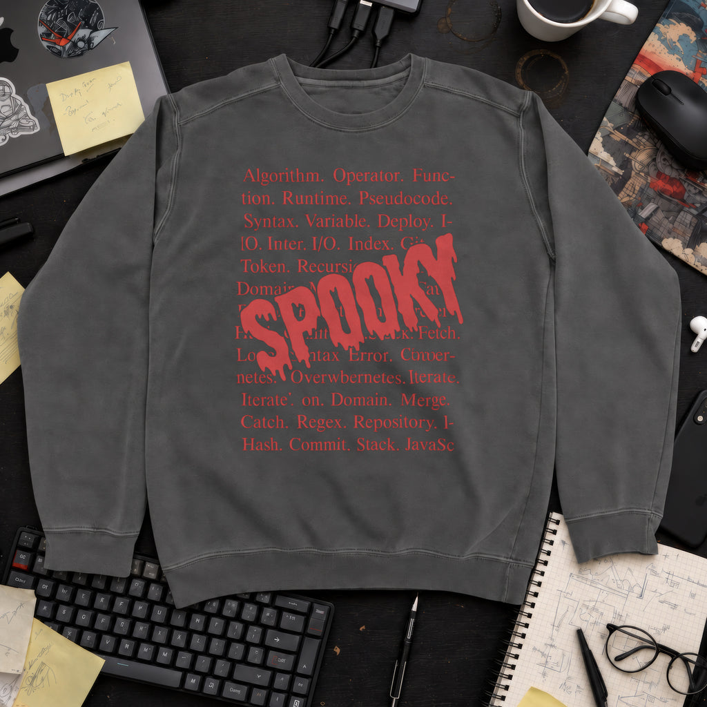 Spooky Code Sweatshirt — Pepper