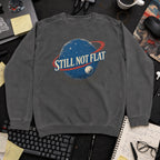 Still Not Flat Blue Planet Sweatshirt — Pepper