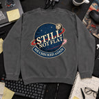 Still Not Flat Planet Sweatshirt — Pepper