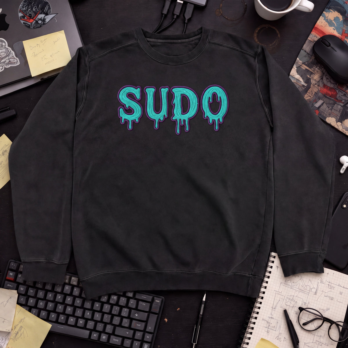 Sudo Sweatshirt — Black