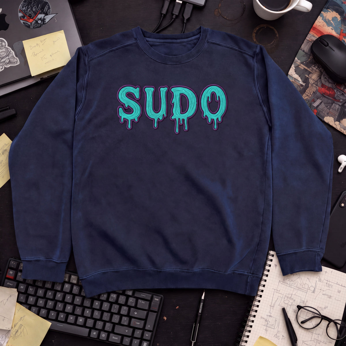 Sudo Sweatshirt — Navy