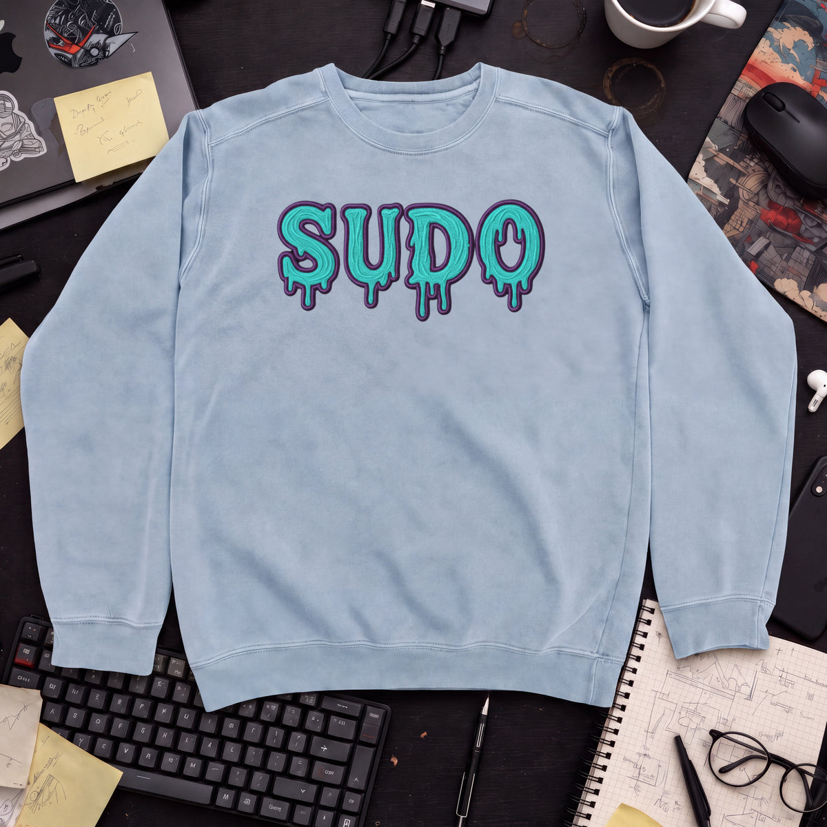 Sudo Sweatshirt — Sky Blue