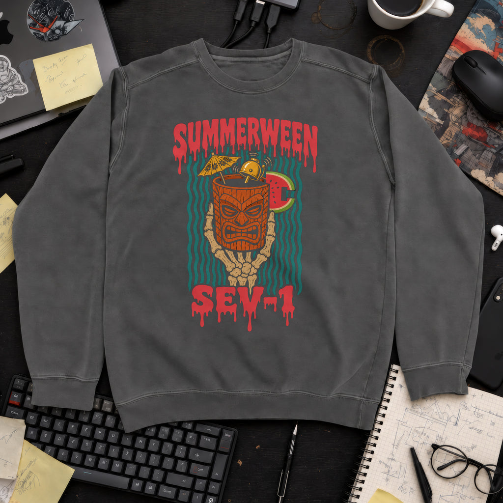 Summerween Sev-1 Sweatshirt sweatshirt — Pepper