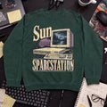 Sun SPARCstation Sweatshirt sweatshirt — Bottle Green