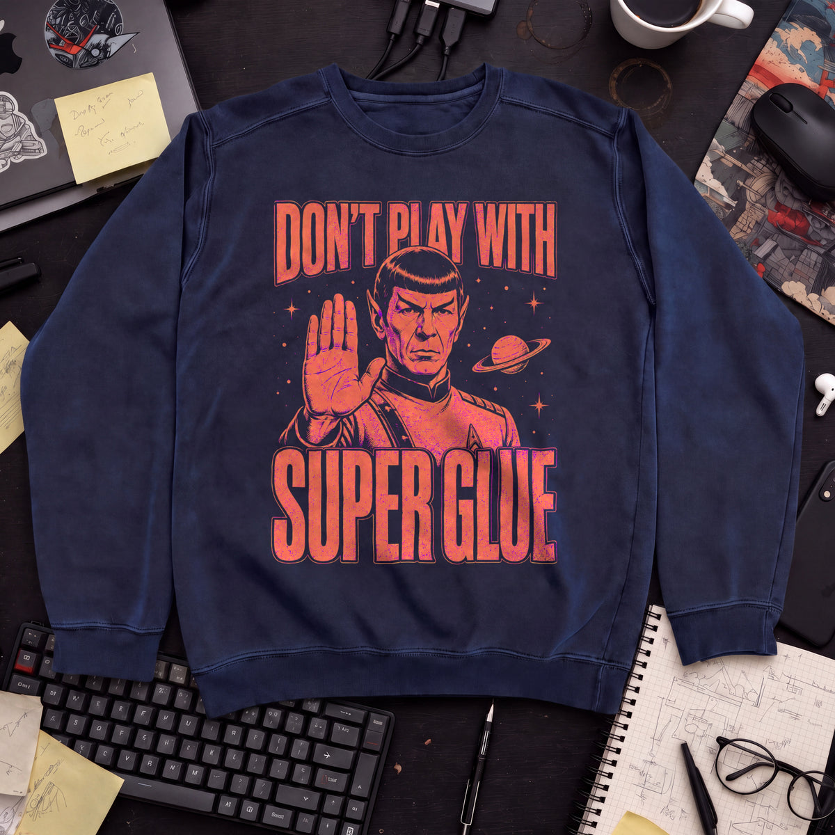 Super Glue Sweatshirt — Navy