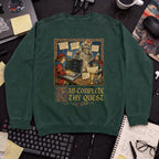 Tab Complete Thy Quest Sweatshirt — Bottle Green
