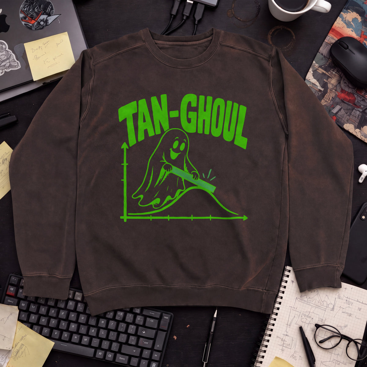 Tan-Ghoul Sweatshirt — Hot Chocolate