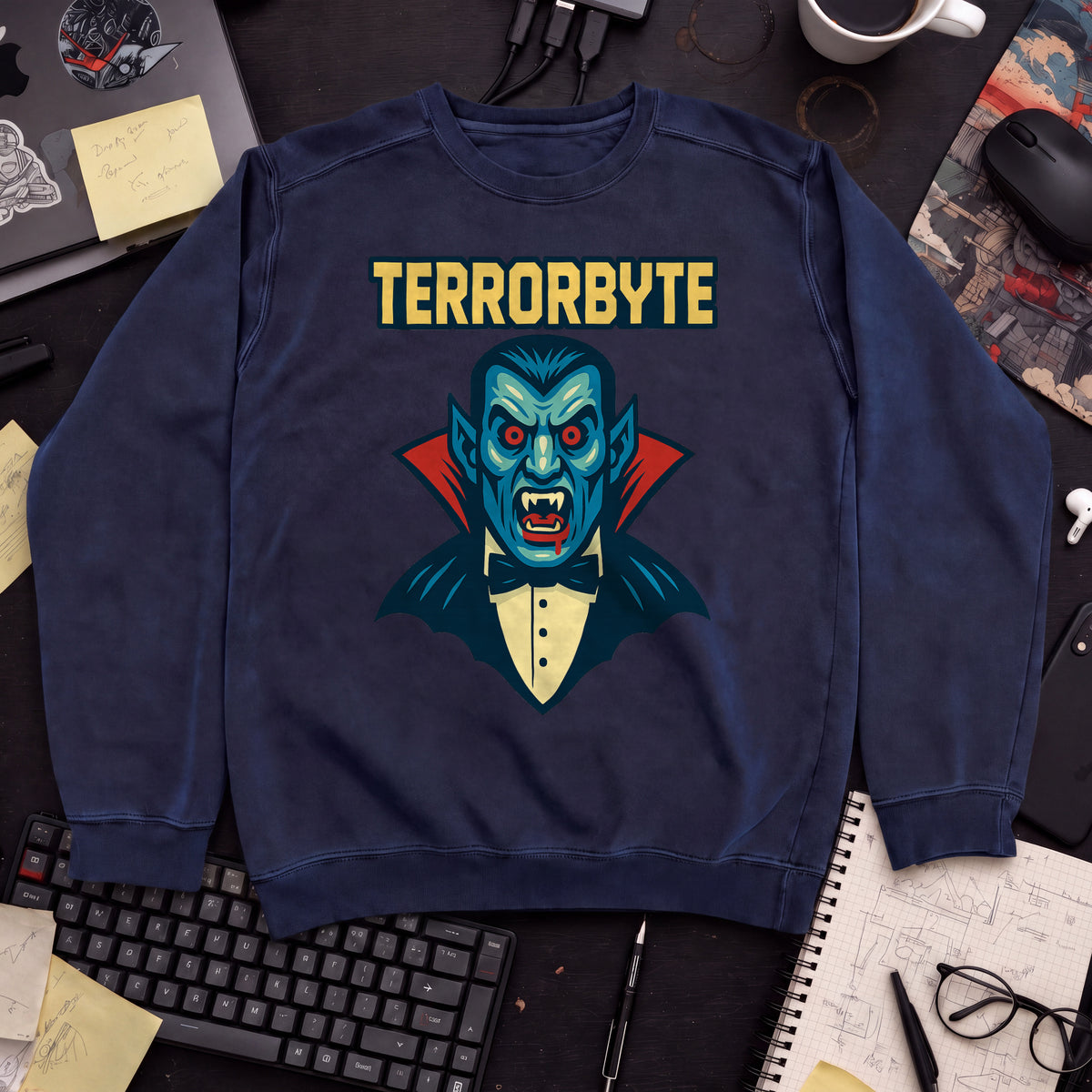 Terrorbyte Sweatshirt — Navy