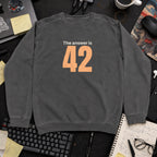 The Answer Is 42 Sweatshirt sweatshirt — Pepper