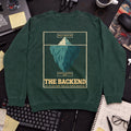 the backend iceberg Sweatshirt — Bottle Green