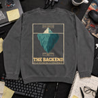 the backend iceberg Sweatshirt — Pepper