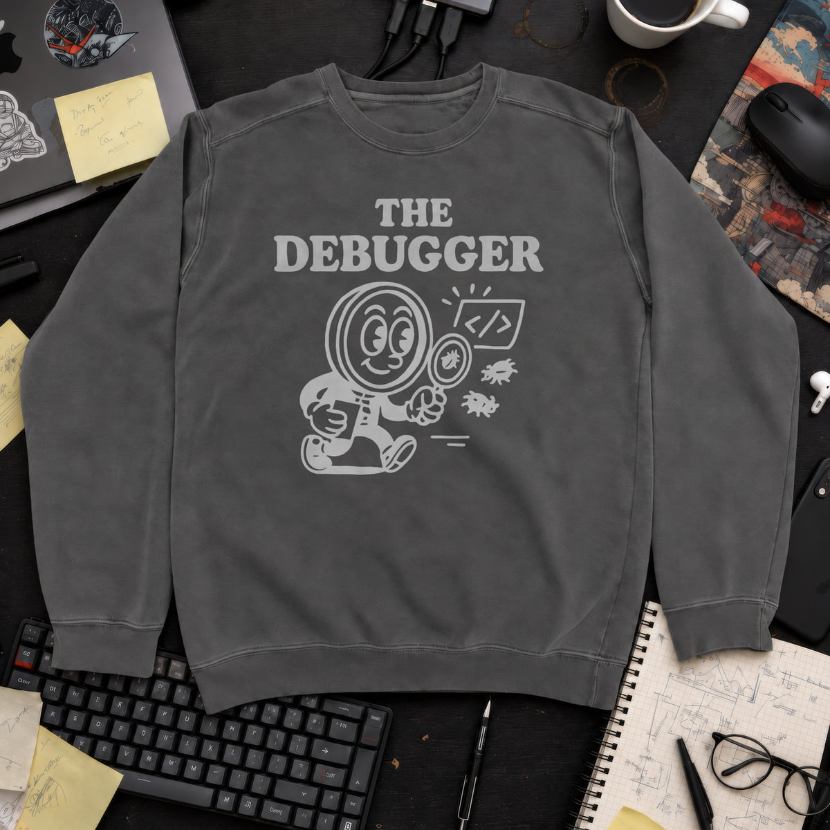The Debugger Sweatshirt — Pepper