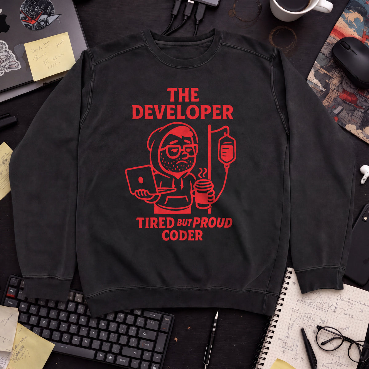 The Developer Sweatshirt — Black