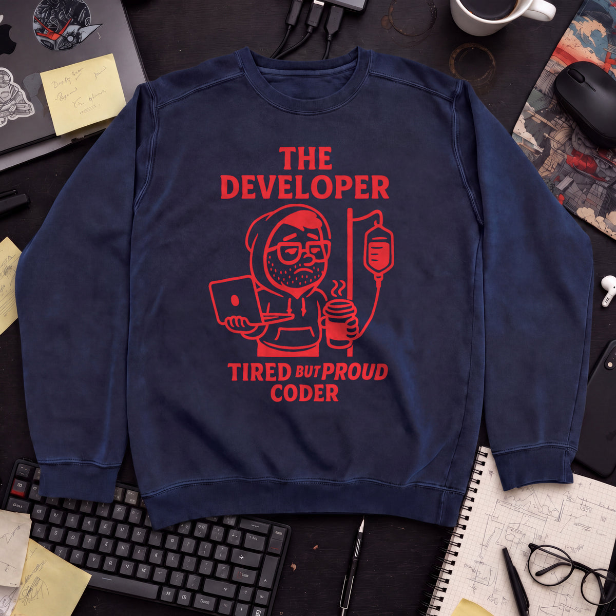 The Developer Sweatshirt — Navy