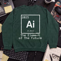 the element of the future Sweatshirt — Bottle Green