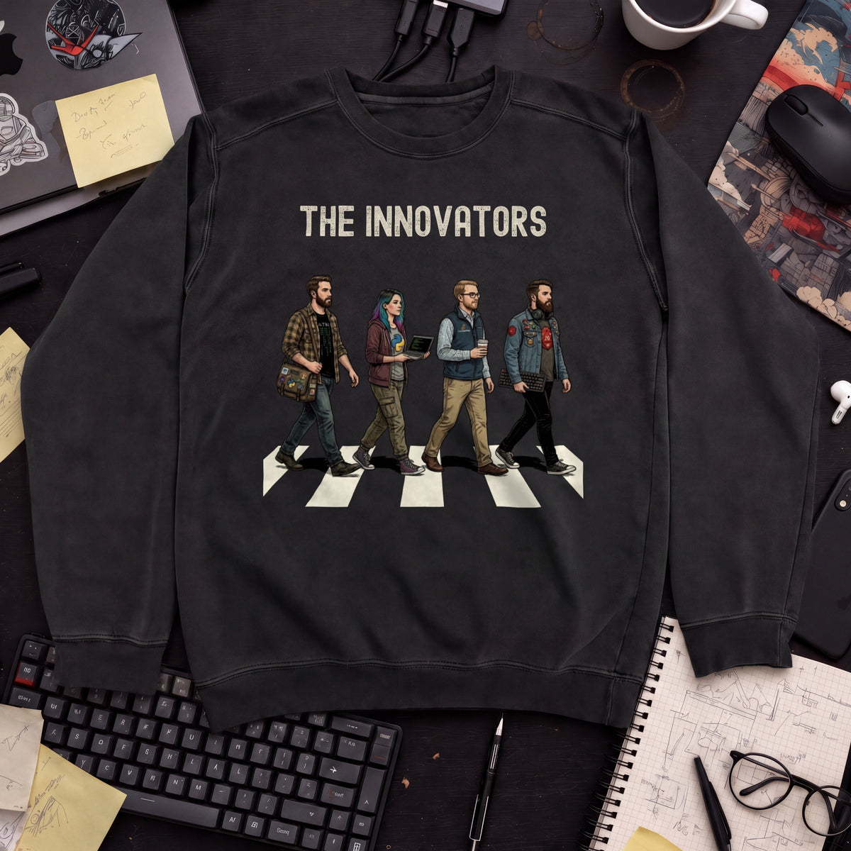 The Innovators Sweatshirt — Black