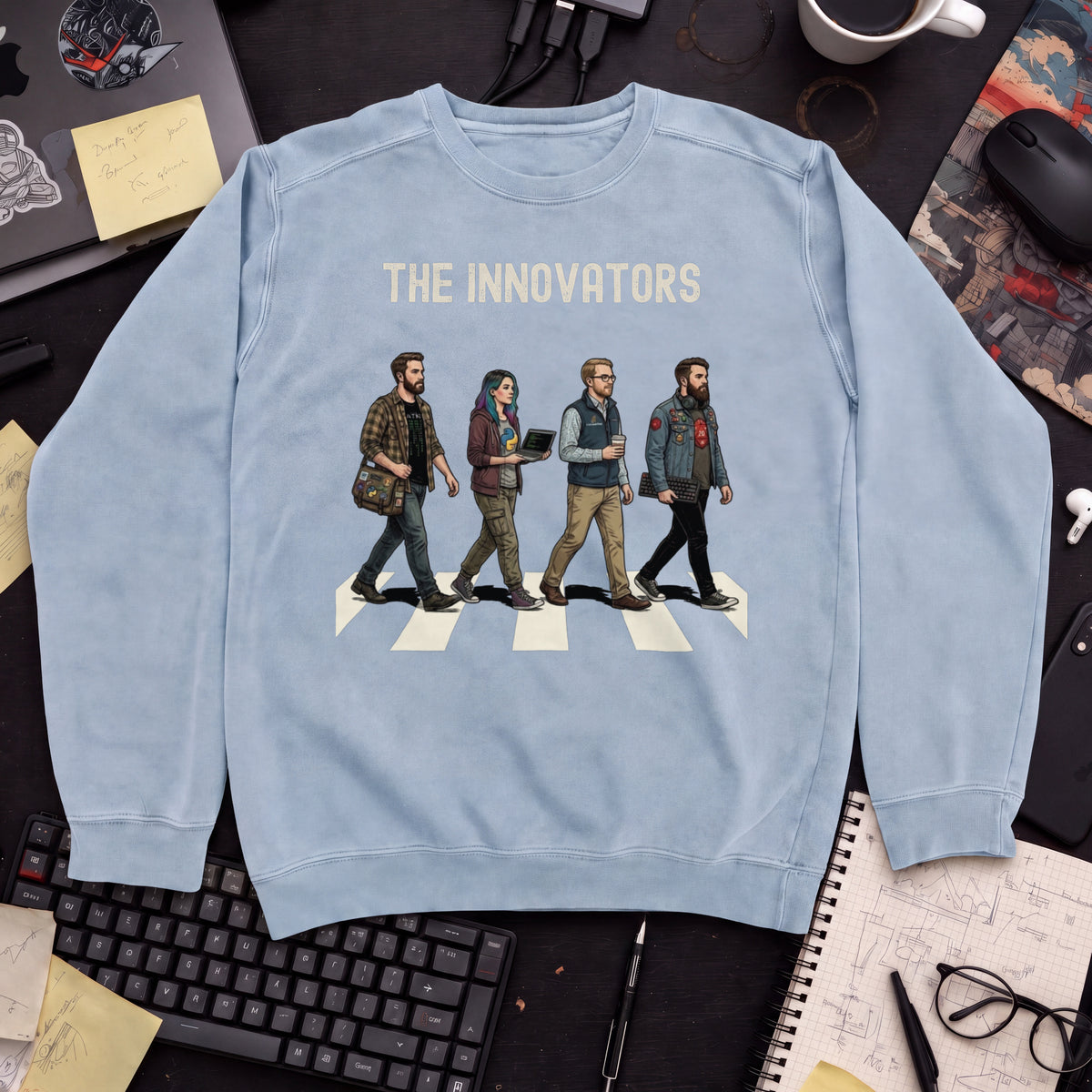 The Innovators Sweatshirt — Sky Blue
