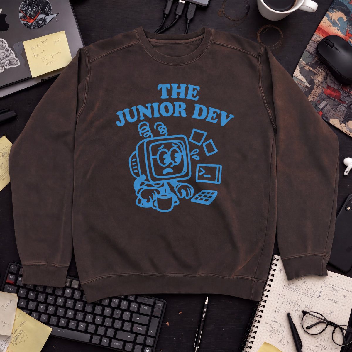 The Junior Dev Sweatshirt — Hot Chocolate