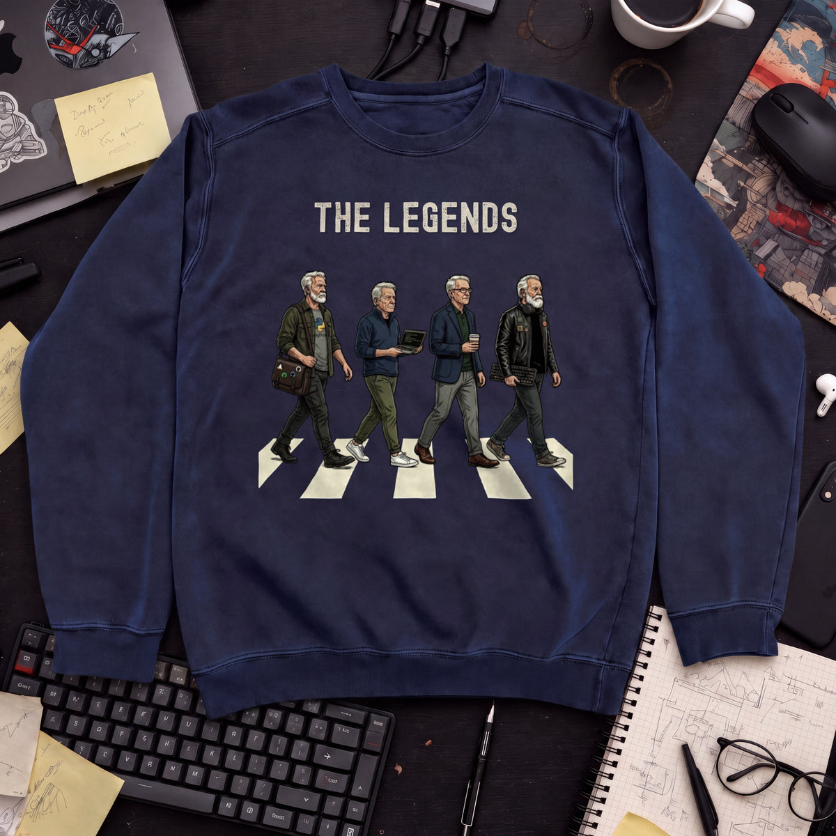 The Legends Sweatshirt — Navy