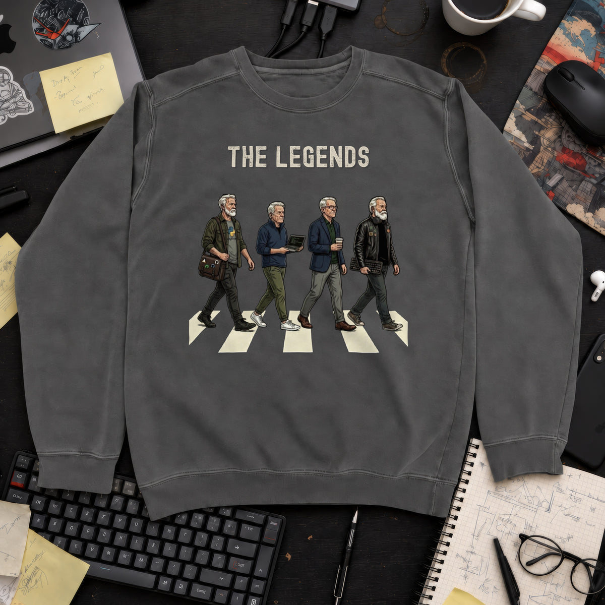The Legends Sweatshirt — Pepper