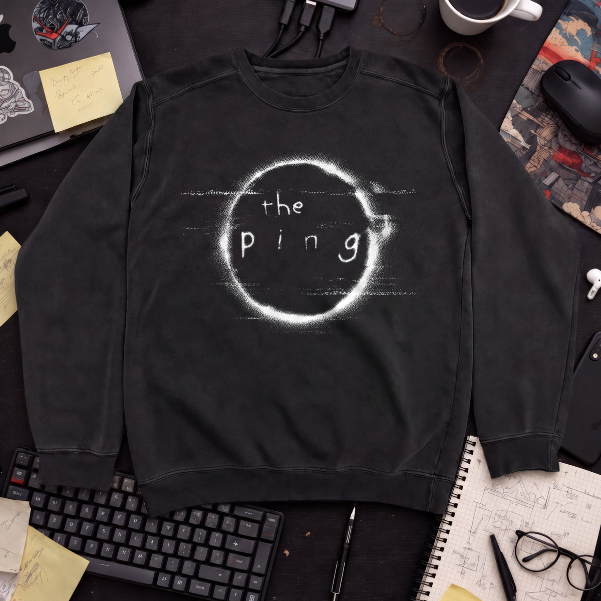 The Ping Movie Sweatshirt — Black