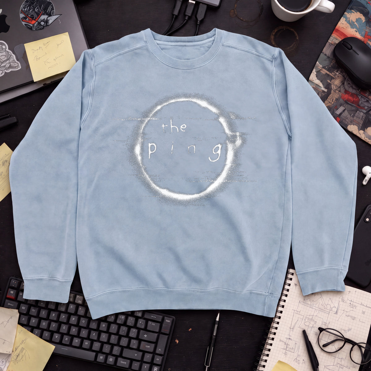 The Ping Movie Sweatshirt — Sky Blue