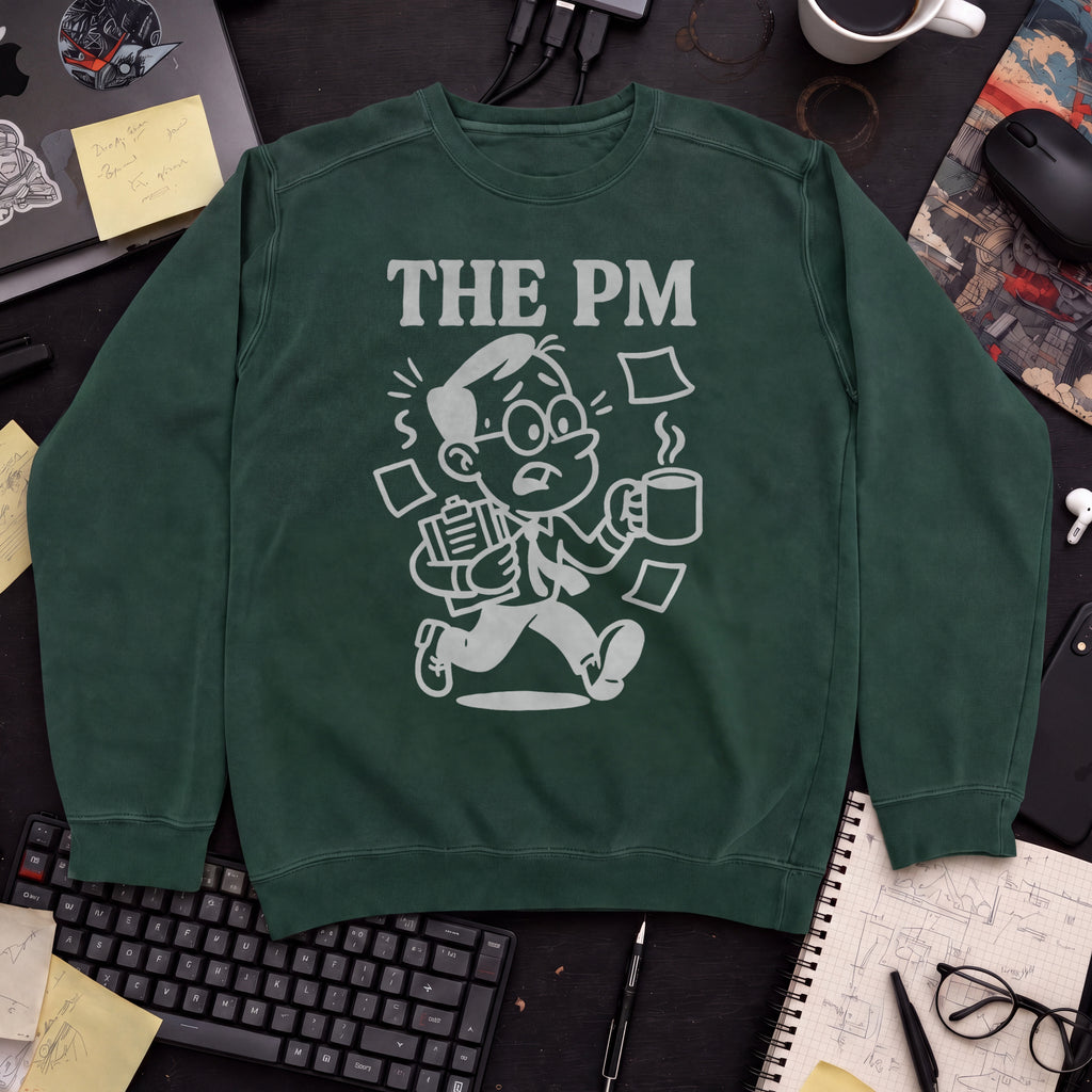 The PM Sweatshirt — Bottle Green