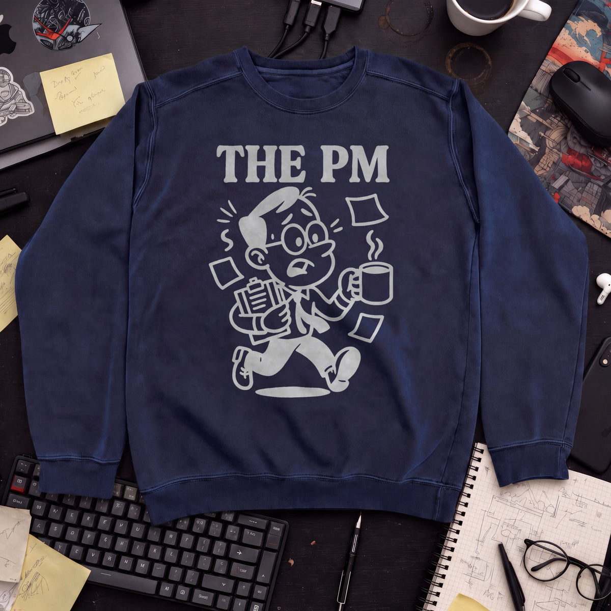 The PM Sweatshirt — Navy