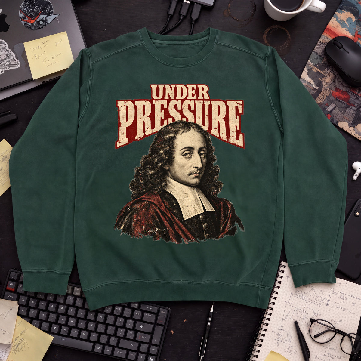 Under Pressure Sweatshirt sweatshirt — Bottle Green