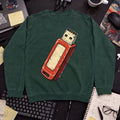 USB Flash Drive Sweatshirt sweatshirt — Bottle Green