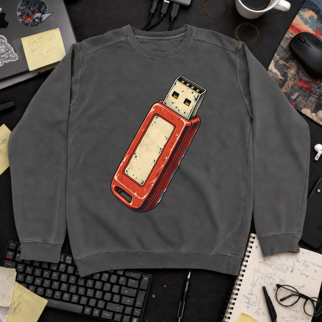 USB Flash Drive Sweatshirt sweatshirt — Pepper