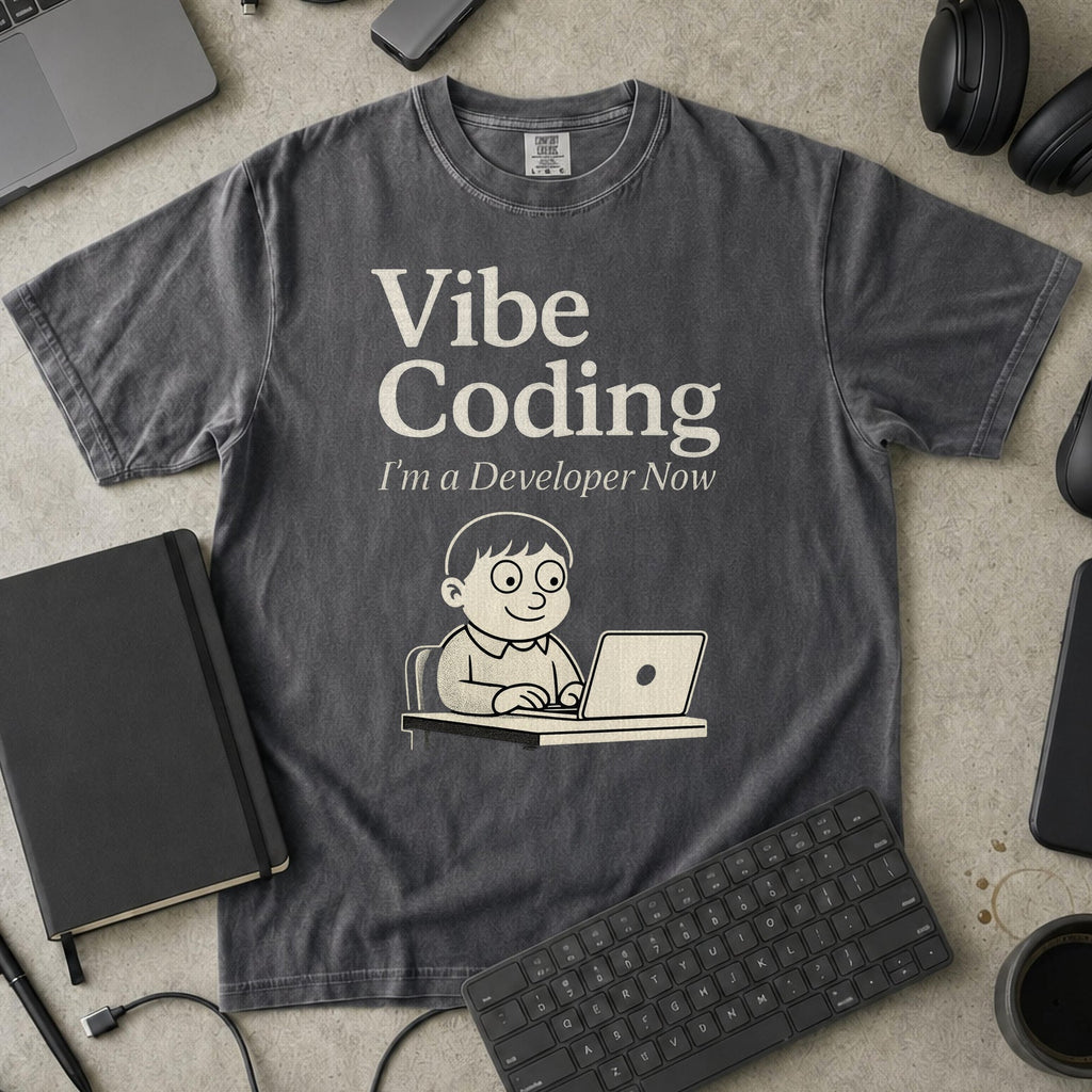 vibe coding Premium Shirt — pepper Premium Shirt mock-up