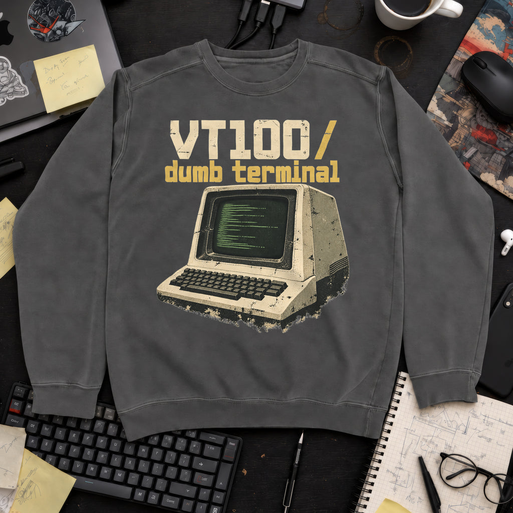 VT100 Dumb Terminal Sweatshirt sweatshirt — Pepper