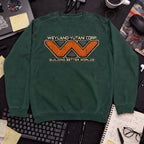 Weyland-Yutani: Building Better Worlds Sweatshirt — Bottle Green