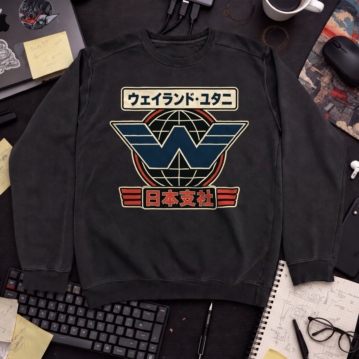 Weyland-Yutani Sweatshirt — Black