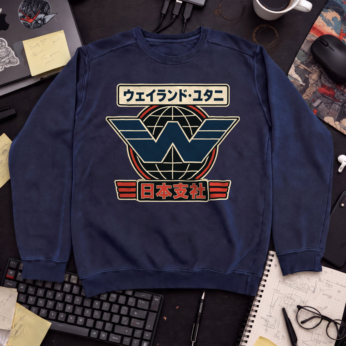 Weyland-Yutani Sweatshirt — Navy