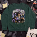 Wizard Bootleg Sweatshirt — Bottle Green