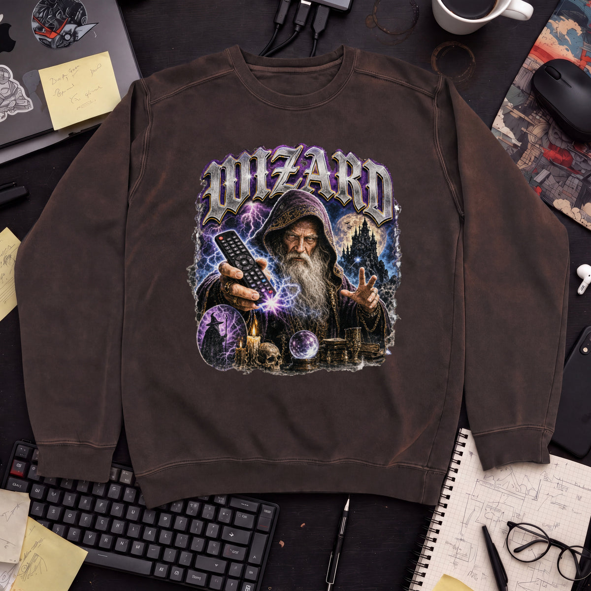 Wizard Bootleg Sweatshirt — Hot Chocolate