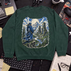 Wizard’s Terminal Sweatshirt — Bottle Green