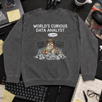 World's Curious Data Analyst Sweatshirt — Pepper