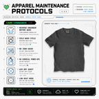 Code Culture shirt care guide